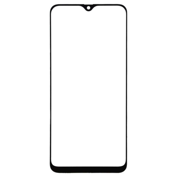 For Samsung Galaxy A40s 10pcs Front Screen Outer Glass Lens (Black)