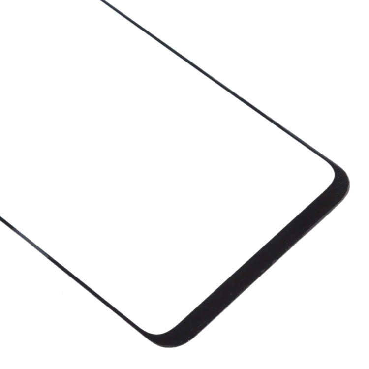 For Samsung Galaxy A40s 10pcs Front Screen Outer Glass Lens (Black)