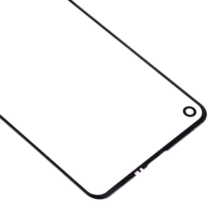 For Samsung Galaxy A8s / Galaxy A9 Pro 2019 10pcs Front Screen Outer Glass Lens (Black)