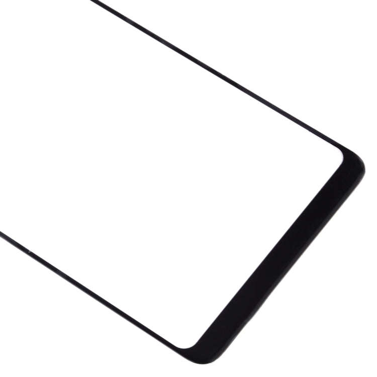 For Samsung Galaxy A8 Star / A9 Star 10pcs Front Screen Outer Glass Lens (Black)