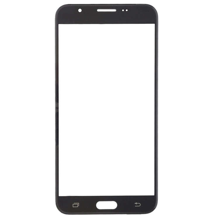 For Samsung Galaxy J7 V / J727V / J727P 10pcs Front Screen Outer Glass Lens (Black)