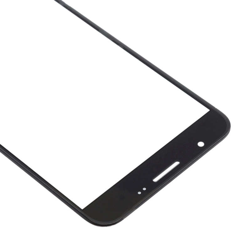 For Samsung Galaxy J7 V / J727V / J727P 10pcs Front Screen Outer Glass Lens (Black)