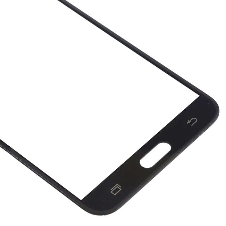 For Samsung Galaxy J7 V / J727V / J727P 10pcs Front Screen Outer Glass Lens (Black)