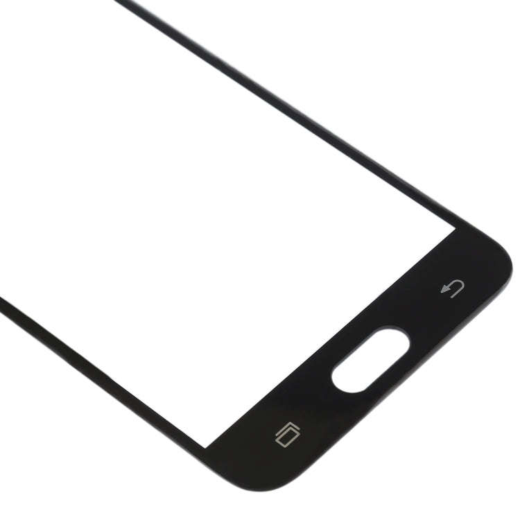 For Samsung Galaxy J5 Prime, On5 (2016), G570F/DS, G570Y 10pcs Front Screen Outer Glass Lens (Black)