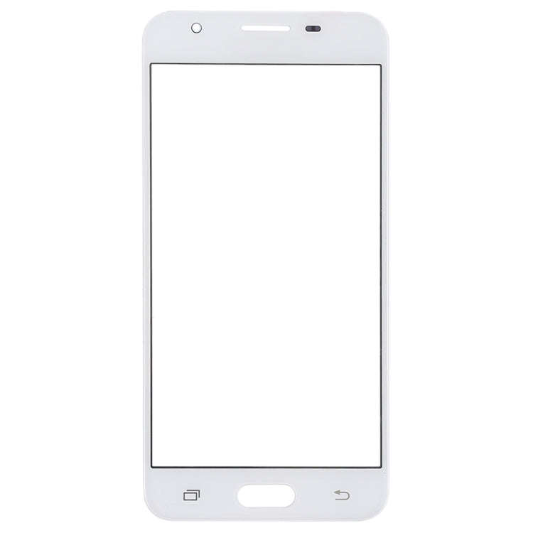 For Samsung Galaxy J5 Prime, On5 (2016), G570F/DS, G570Y 10pcs Front Screen Outer Glass Lens (White)