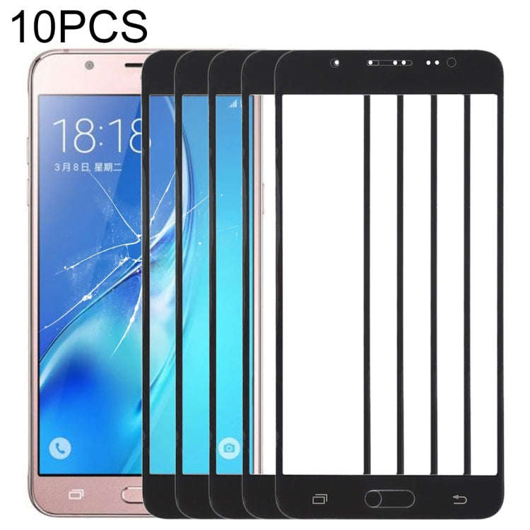 For Samsung Galaxy J5 (2016) / J510FN / J510F / J510G / J510Y / J510M 10pcs Front Screen Outer Gl...
