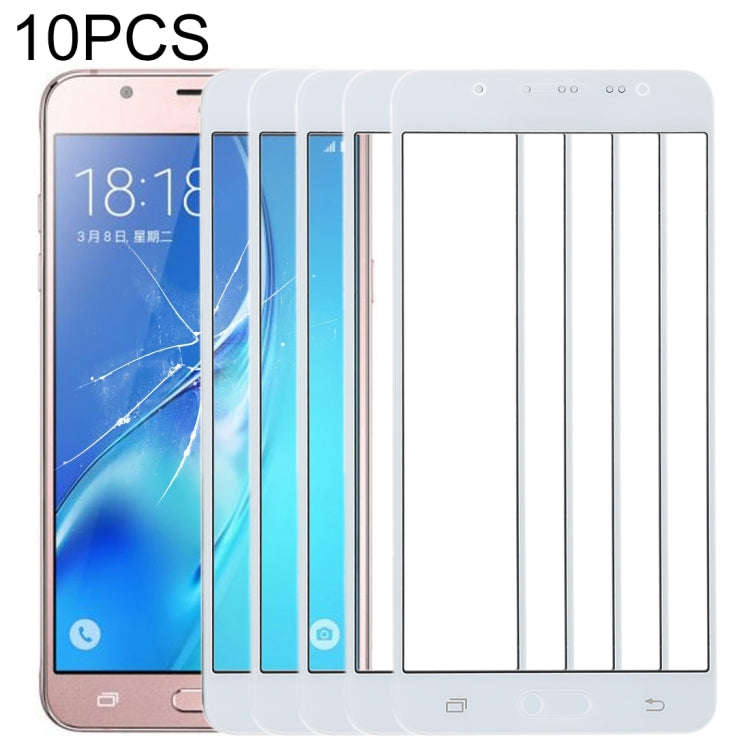 For Samsung Galaxy J5 (2016) / J510FN / J510F / J510G / J510Y / J510M 10pcs Front Screen Outer Gl...