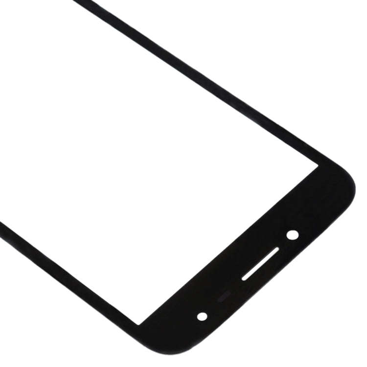 For Samsung Galaxy J2 Pro (2018), J250F/DS 10pcs Front Screen Outer Glass Lens (Black)