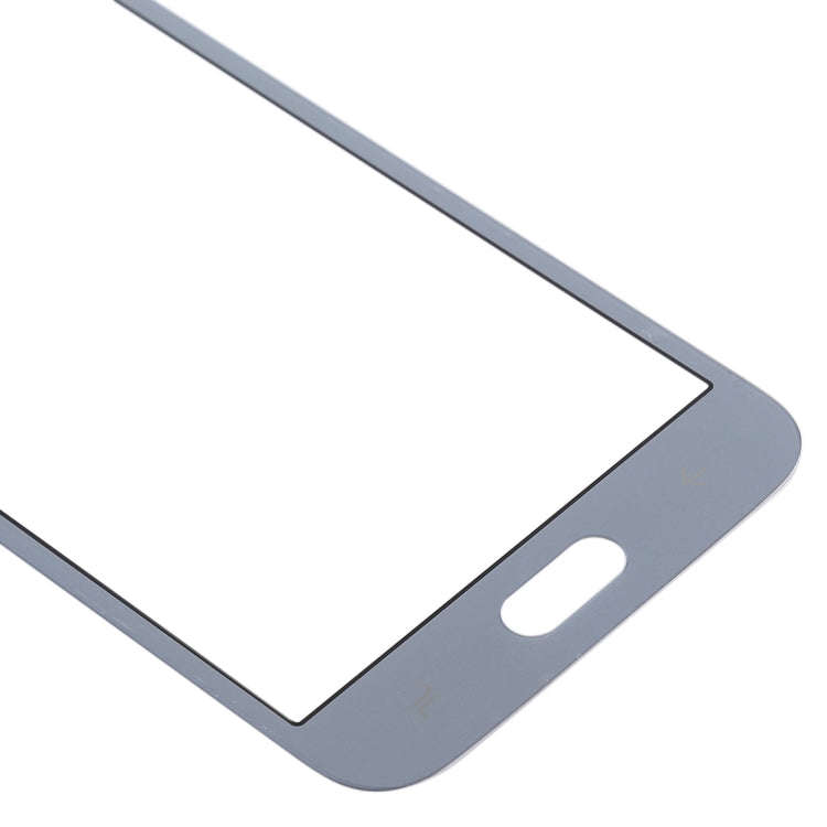 For Samsung Galaxy J2 Pro (2018), J250F/DS 10pcs Front Screen Outer Glass Lens (Grey)