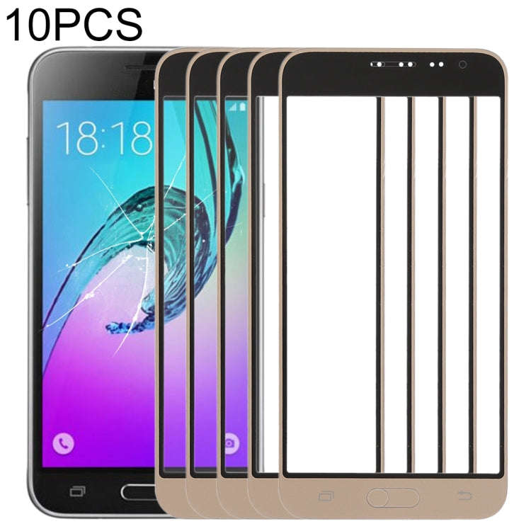 For Samsung Galaxy J3 (2016) / J320FN / J320F / J320G / J320M / J320A / J320V / J320P 10pcs Front...