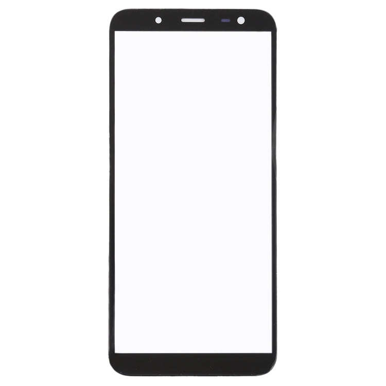 For Samsung Galaxy J6, J600F/DS, J600G/DS  10pcs Front Screen Outer Glass Lens (Black)