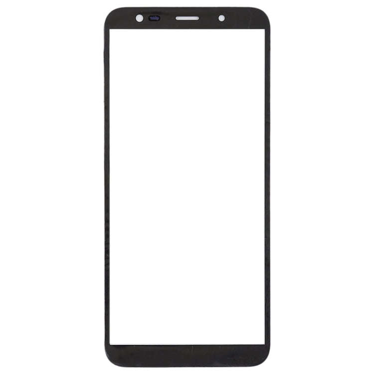 For Samsung Galaxy J6, J600F/DS, J600G/DS  10pcs Front Screen Outer Glass Lens (Black)