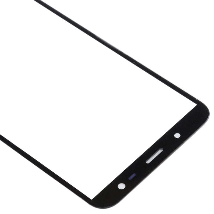 For Samsung Galaxy J6, J600F/DS, J600G/DS  10pcs Front Screen Outer Glass Lens (Black)