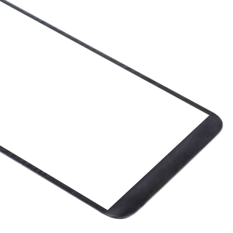 For Samsung Galaxy J6, J600F/DS, J600G/DS  10pcs Front Screen Outer Glass Lens (Black)