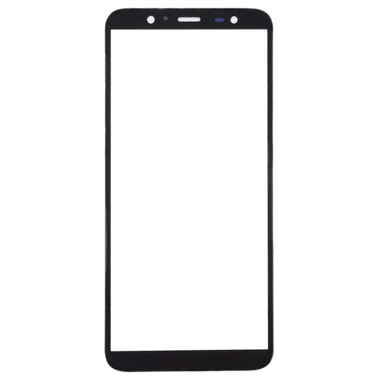 For Samsung Galaxy J8, J810F/DS, J810Y/DS, J810G/DS  10pcs Front Screen Outer Glass Lens (Black)