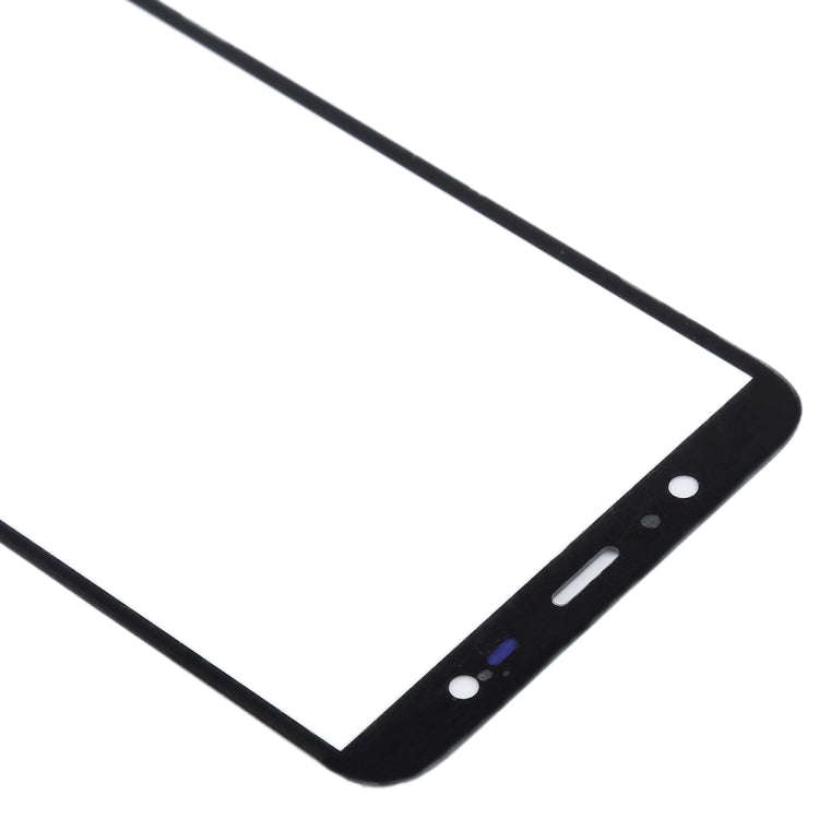 For Samsung Galaxy J8, J810F/DS, J810Y/DS, J810G/DS  10pcs Front Screen Outer Glass Lens (Black)