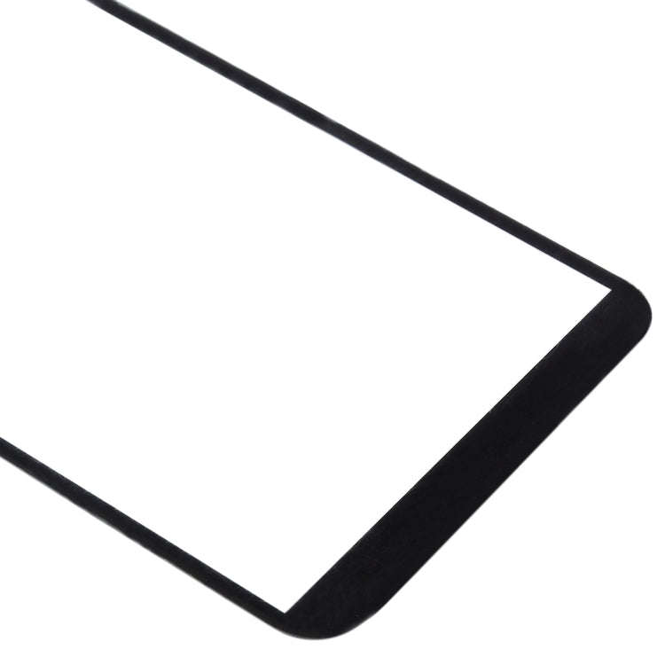 For Samsung Galaxy J8, J810F/DS, J810Y/DS, J810G/DS  10pcs Front Screen Outer Glass Lens (Black)