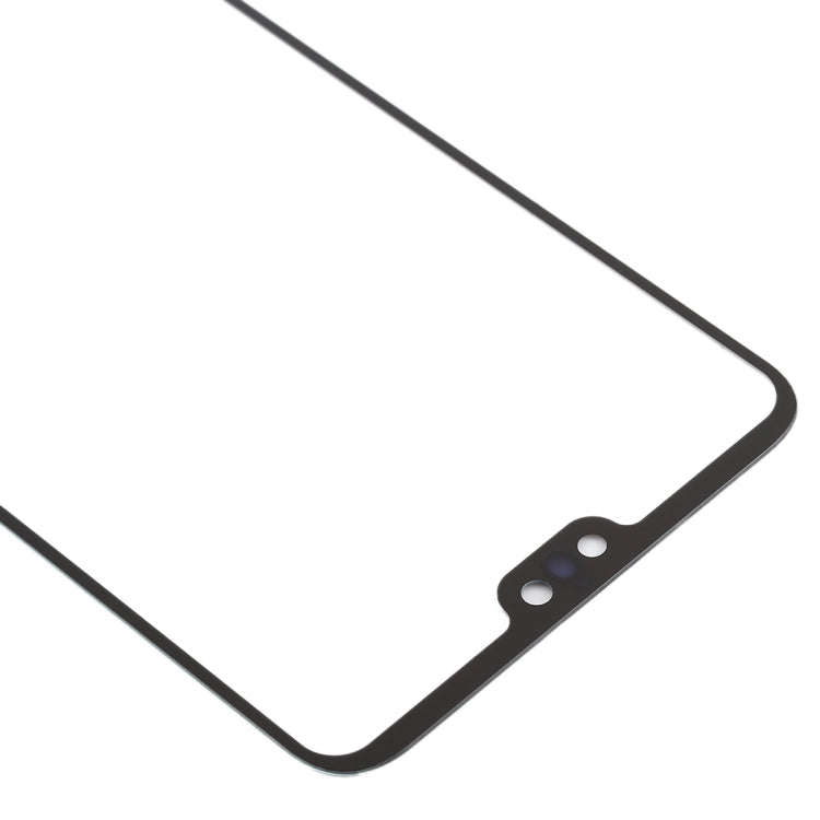 For Huawei P20 Pro 10PCS Front Screen Outer Glass Lens (Black)