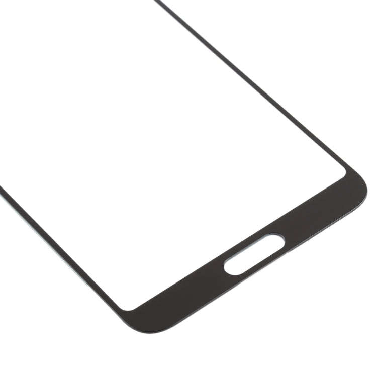 For Huawei P20 Pro 10PCS Front Screen Outer Glass Lens (Black)