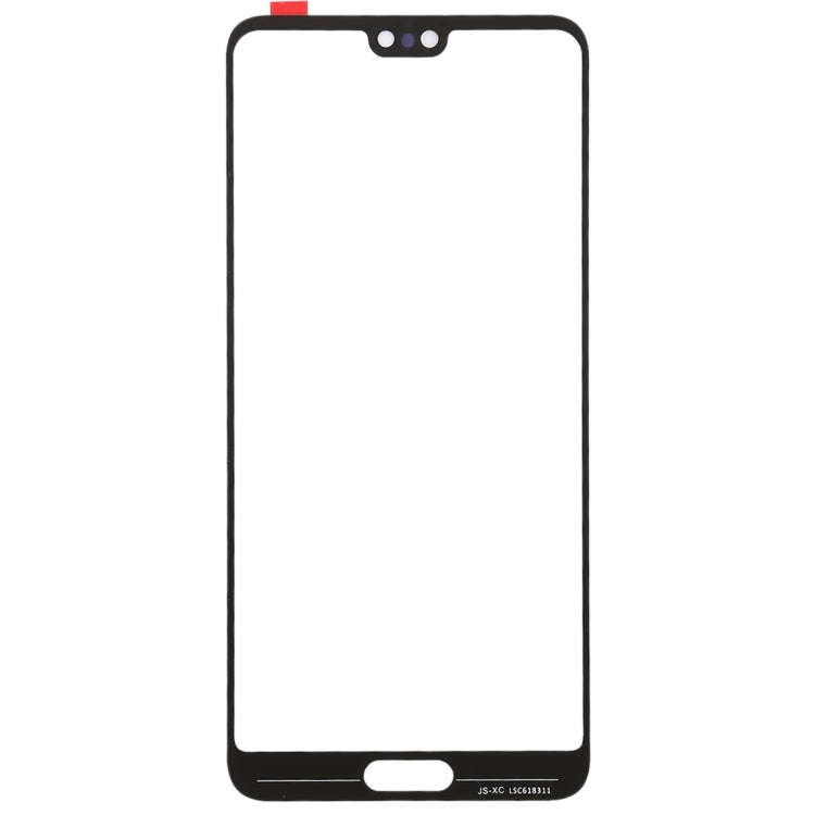 For Huawei P20 10PCS Front Screen Outer Glass Lens (White)