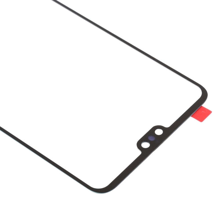 For Huawei P20 10PCS Front Screen Outer Glass Lens (White)