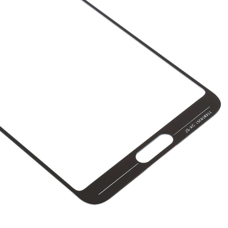 For Huawei P20 10PCS Front Screen Outer Glass Lens (White)