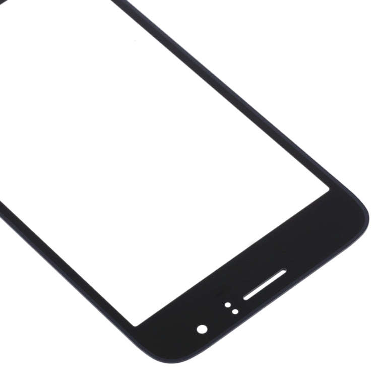For Samsung Galaxy J1 (2016) / J120 10pcs Front Screen Outer Glass Lens (Black)
