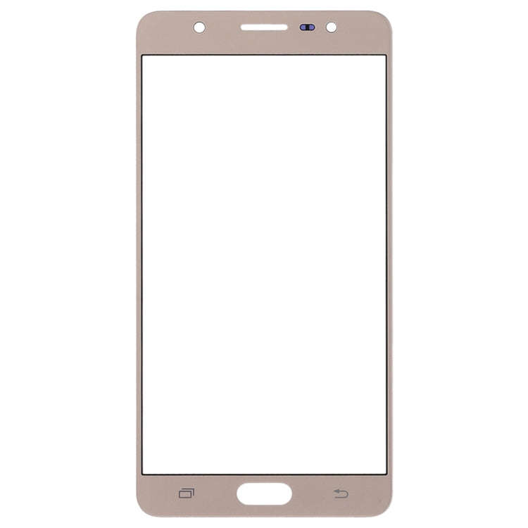 For Samsung Galaxy J7 Max 10pcs Front Screen Outer Glass Lens (Gold)