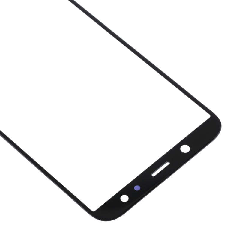 For Samsung Galaxy A6 (2018)  10pcs Front Screen Outer Glass Lens (Black)
