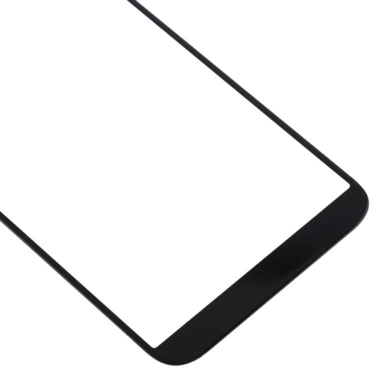For Samsung Galaxy A6 (2018)  10pcs Front Screen Outer Glass Lens (Black)