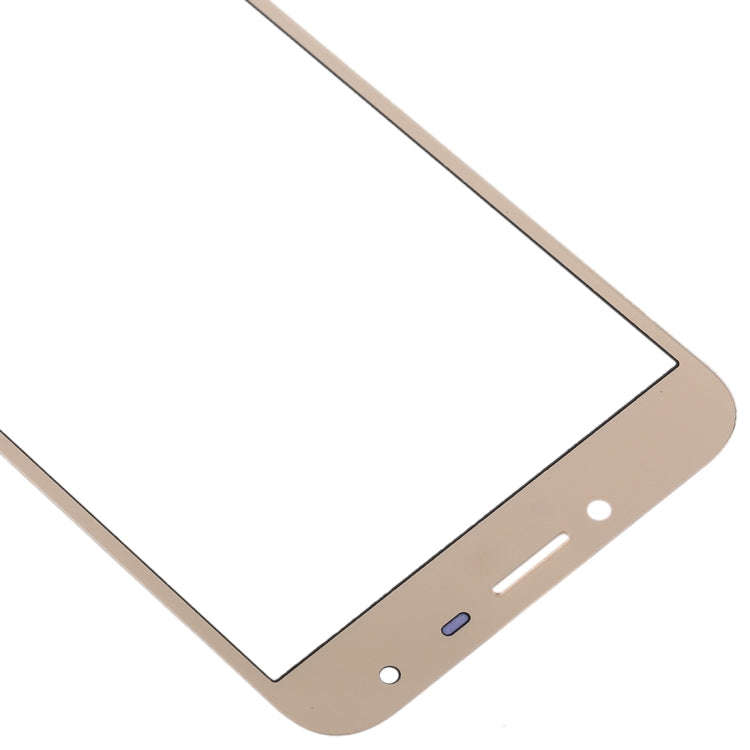 For Samsung Galaxy J4 (2018) 10pcs Front Screen Outer Glass Lens (Gold)
