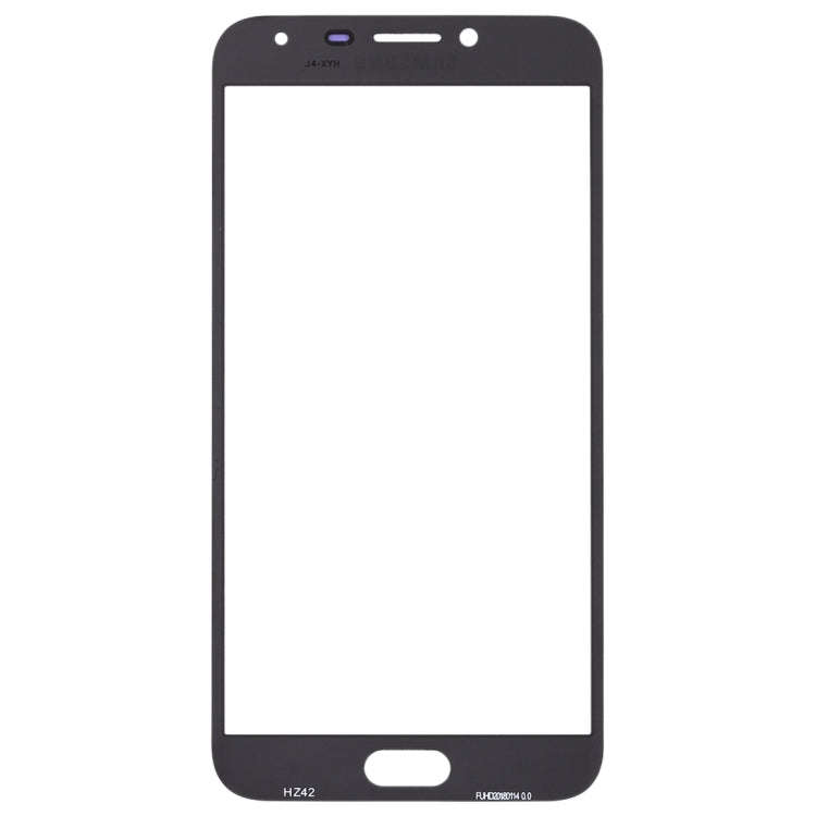 For Samsung Galaxy J4 (2018) 10pcs Front Screen Outer Glass Lens (Blue)