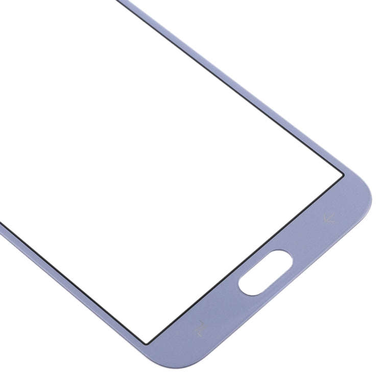 For Samsung Galaxy J4 (2018) 10pcs Front Screen Outer Glass Lens (Blue)