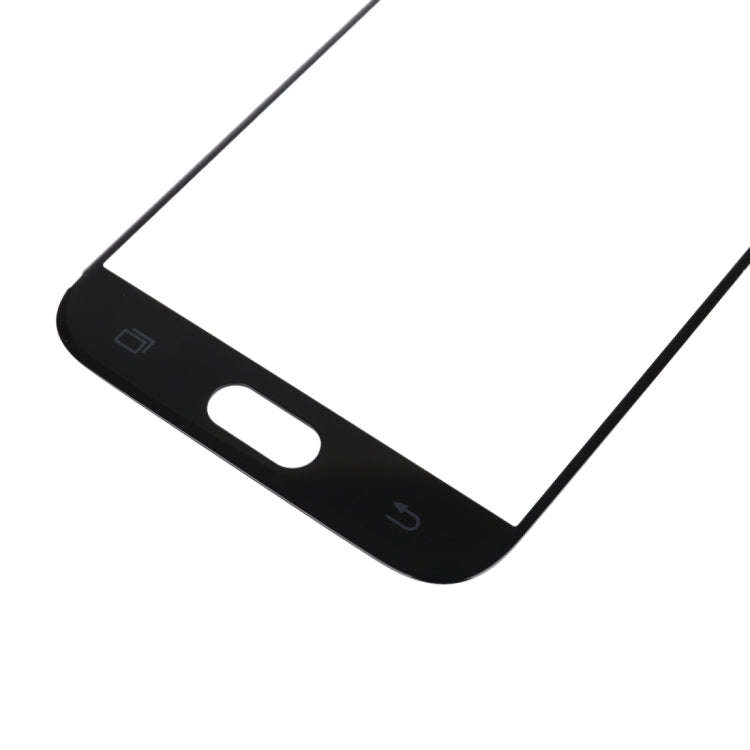 For Samsung Galaxy J5 (2017) / J530 10pcs Front Screen Outer Glass Lens (Black)