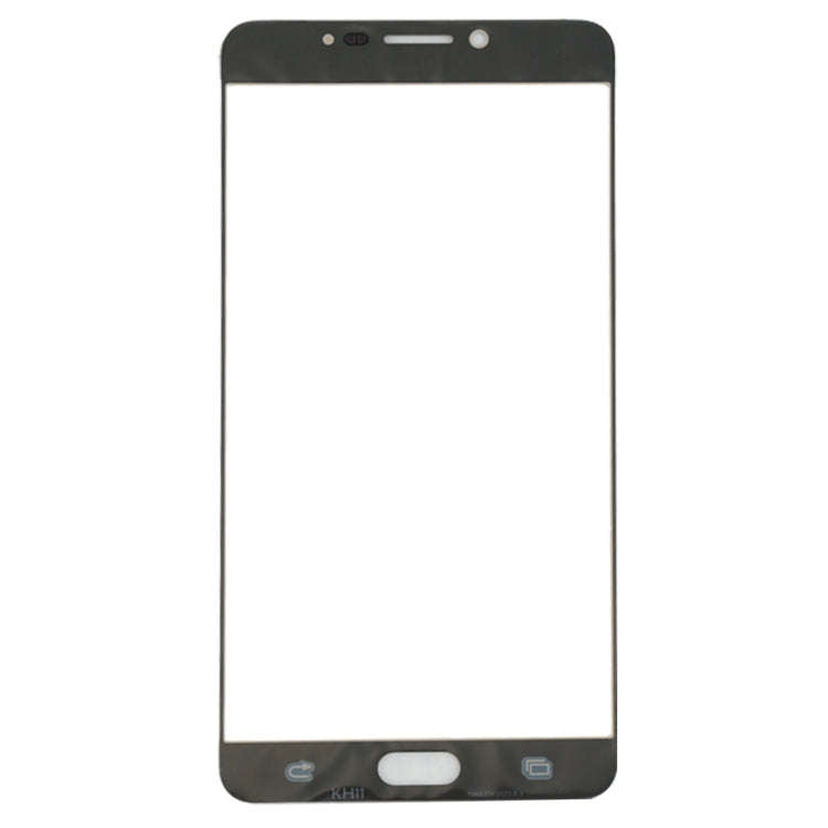 For Samsung Galaxy C9 Pro / C900 10pcs Front Screen Outer Glass Lens (Black)