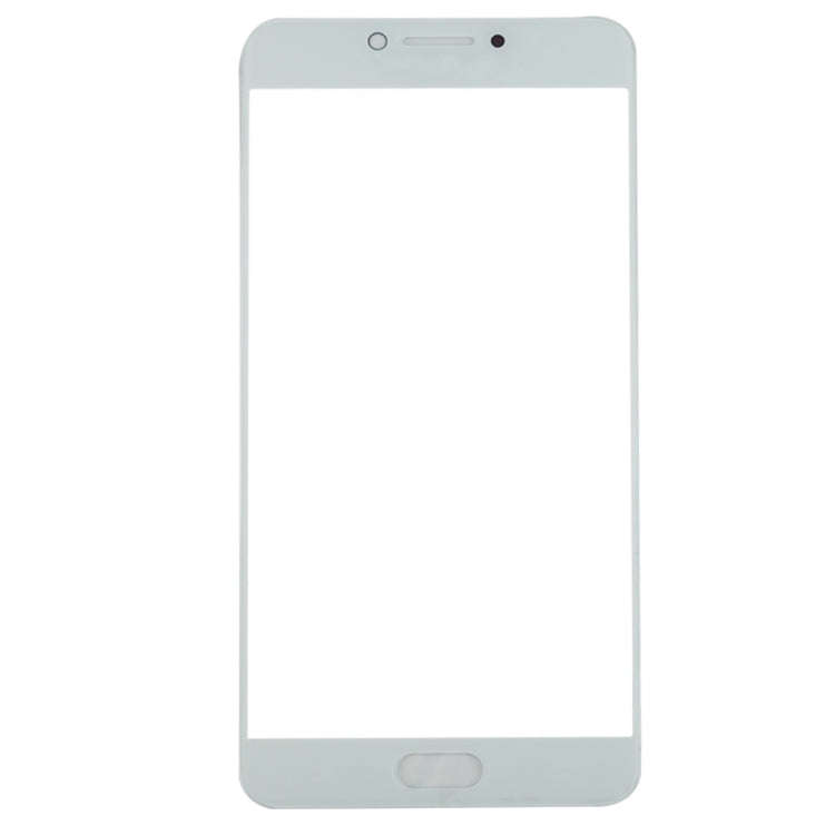 For Samsung Galaxy C7 Pro / C701 10pcs Front Screen Outer Glass Lens (White)