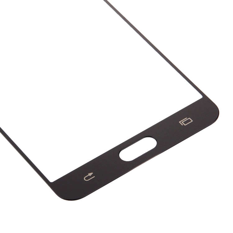 For Samsung Galaxy C7 10pcs Front Screen Outer Glass Lens (Gold)