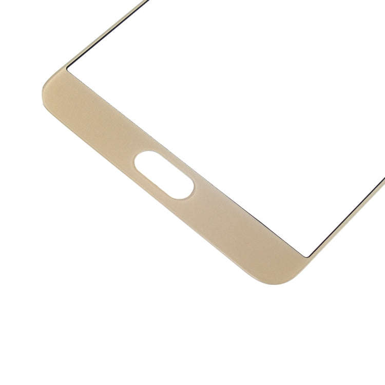 For Samsung Galaxy A9 (2016) / A900 10pcs Front Screen Outer Glass Lens (Gold)
