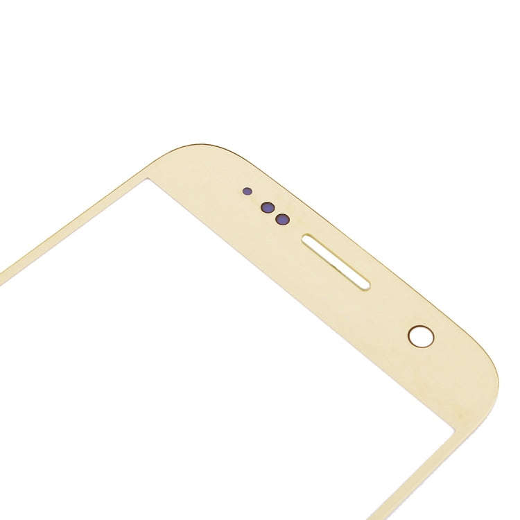 For Samsung Galaxy S7 / G930 10pcs Front Screen Outer Glass Lens (Gold)