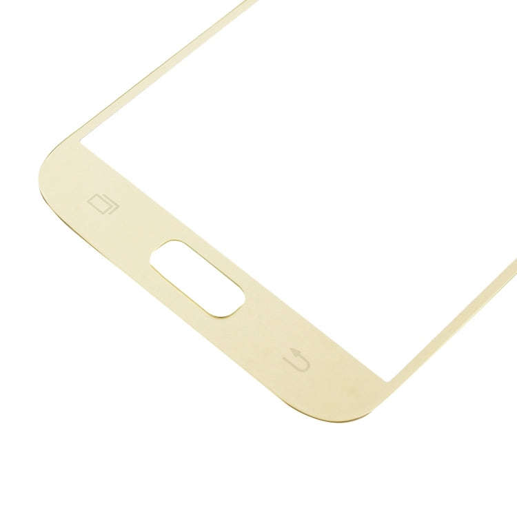 For Samsung Galaxy S7 / G930 10pcs Front Screen Outer Glass Lens (Gold)
