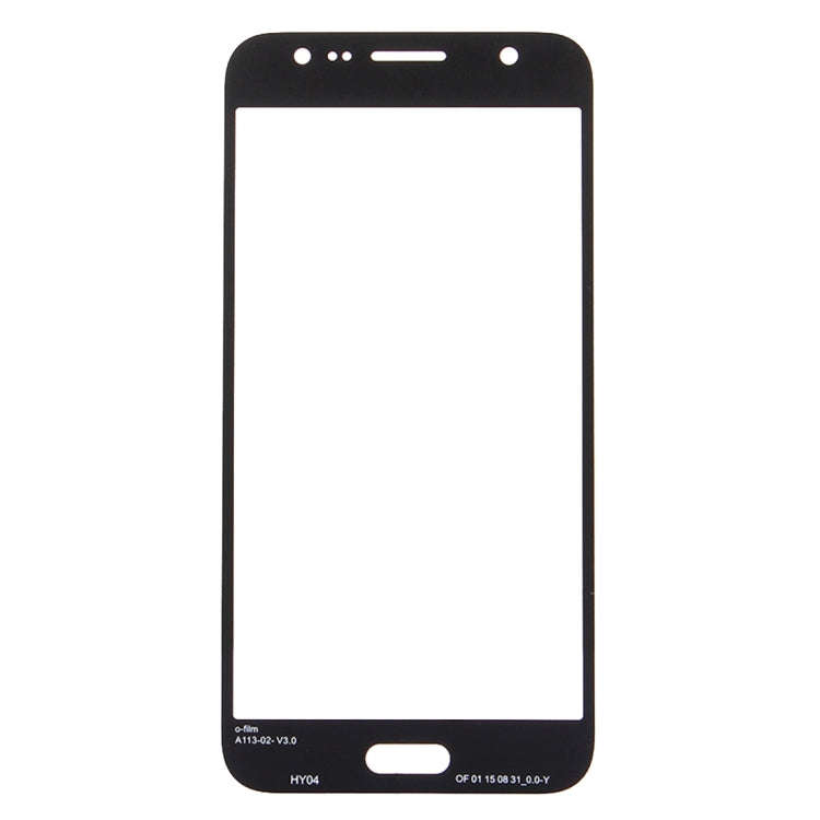 For Samsung Galaxy J7 / J700 10pcs Front Screen Outer Glass Lens (Black)