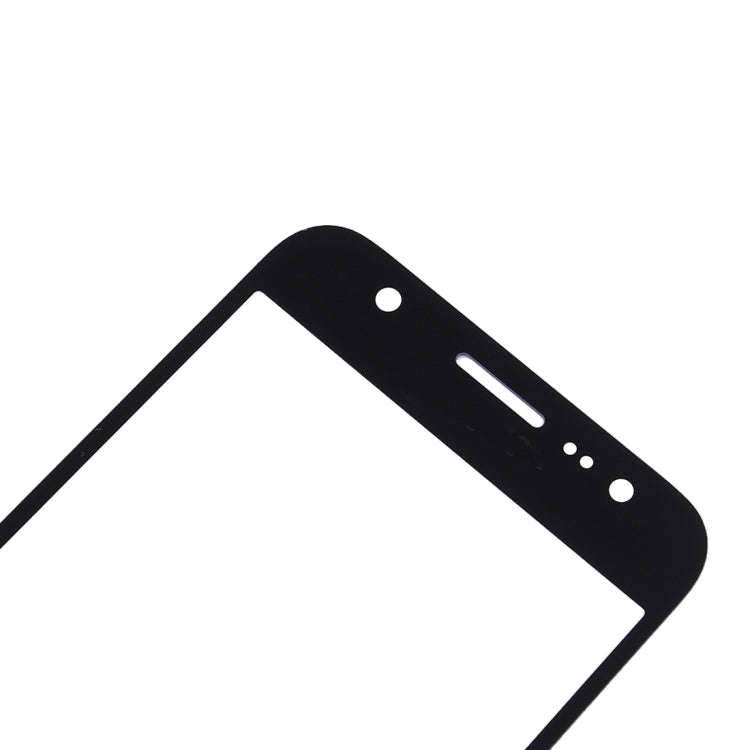 For Samsung Galaxy J7 / J700 10pcs Front Screen Outer Glass Lens (Black)