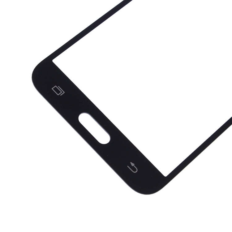 For Samsung Galaxy J7 / J700 10pcs Front Screen Outer Glass Lens (Black)