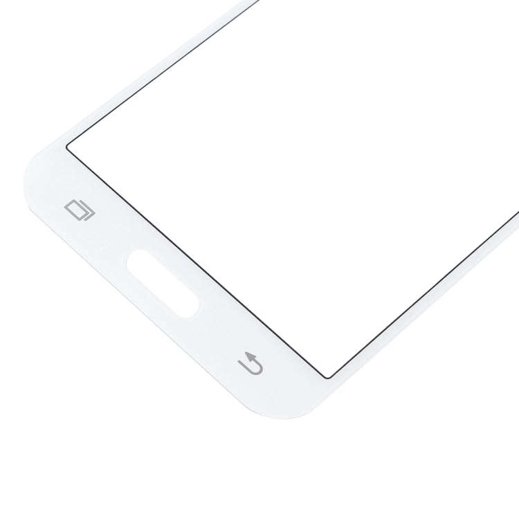 For Samsung Galaxy J7 / J700 10pcs Front Screen Outer Glass Lens (White)