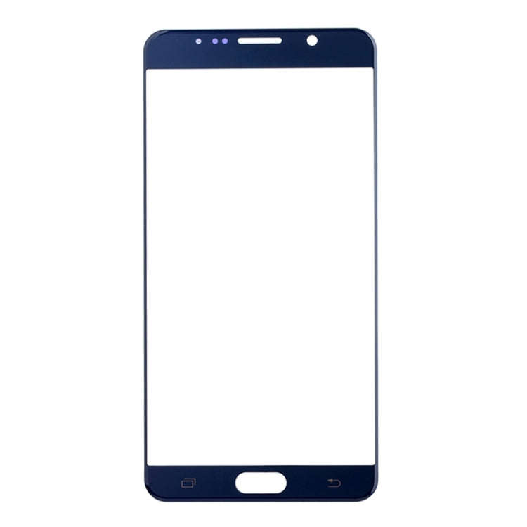 For Samsung Galaxy Note 5 10pcs Front Screen Outer Glass Lens (Dark Blue)