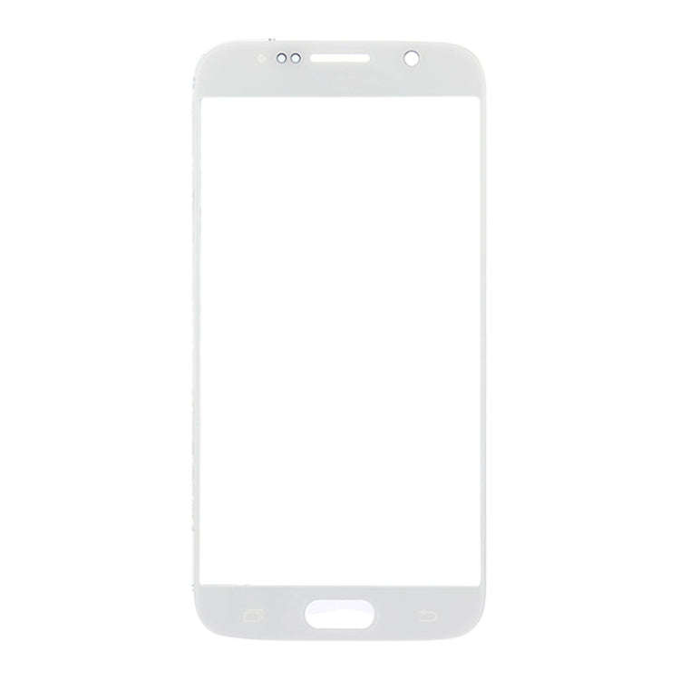 For Samsung Galaxy S6 / G920F 10pcs Front Screen Outer Glass Lens (White)