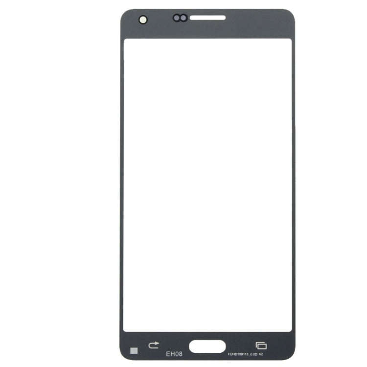 For Samsung Galaxy A7 (2015) 10pcs Front Screen Outer Glass Lens (Gold)