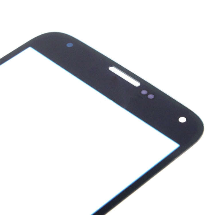 For Samsung Galaxy S5 / G900 10pcs Front Screen Outer Glass Lens (Dark Blue)