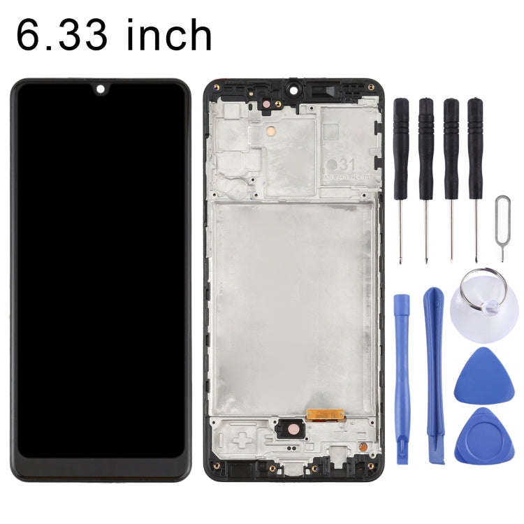 OLED LCD Screen for Samsung Galaxy A31 SM-A315 (6.33 inch) With Digitizer Full Assembly with Fram...