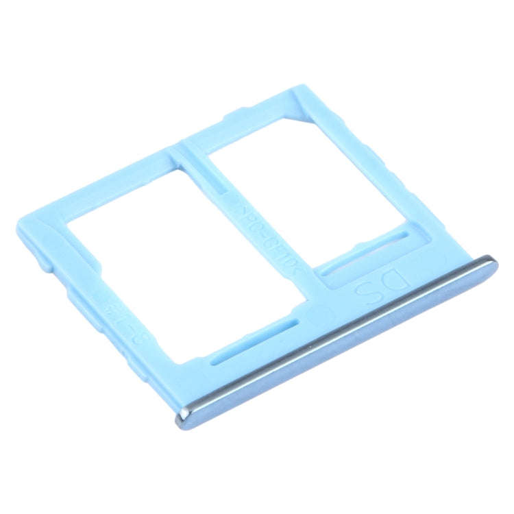 For Samsung Galaxy A32 5G SM-A326B SIM Card Tray + SIM Card Tray / Micro SD Card Tray (Blue)